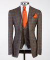 Men’s Plaid Business Suit