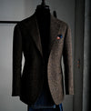 Plaid Brown Blazer