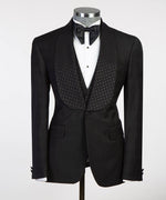 Black Hamilton Tuxedo Suit