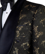 Men’s Flack Tuxedo Double Breasted Suit