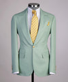 Winds Light Green Mens Suit