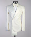 Men’s Cream Darnish Tuxedo Suit