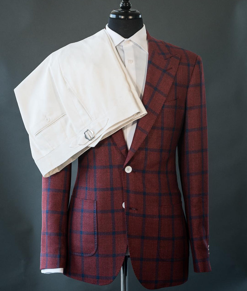 Men’s Plaid Suit