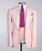 Men’s Pink Tuxedo Suit