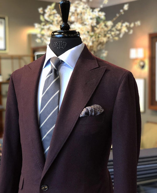 Men’s Red Wine Suit