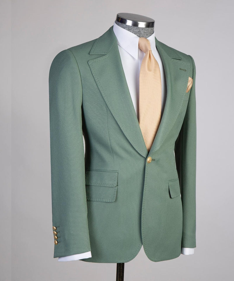 Winds Green Mens Suit