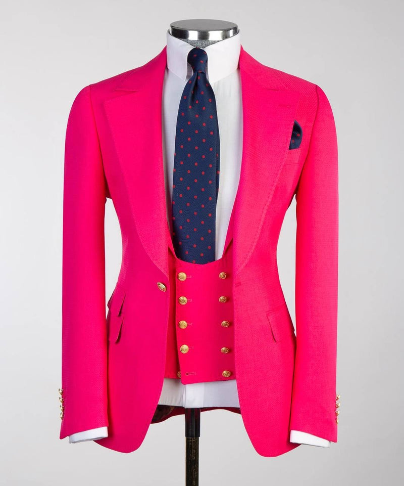 Wind Pink Men’s Suit