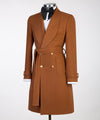 Men’s Brown Belted Coat