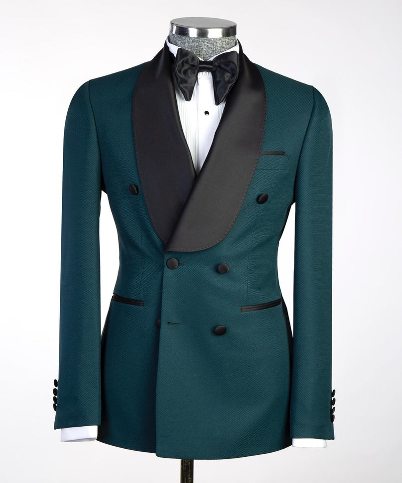 Zoom Green Tuxedo Double Breasted