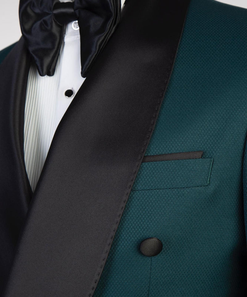 Zoom Green Tuxedo Double Breasted