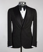 Black Cambridge Tuxedo Suit