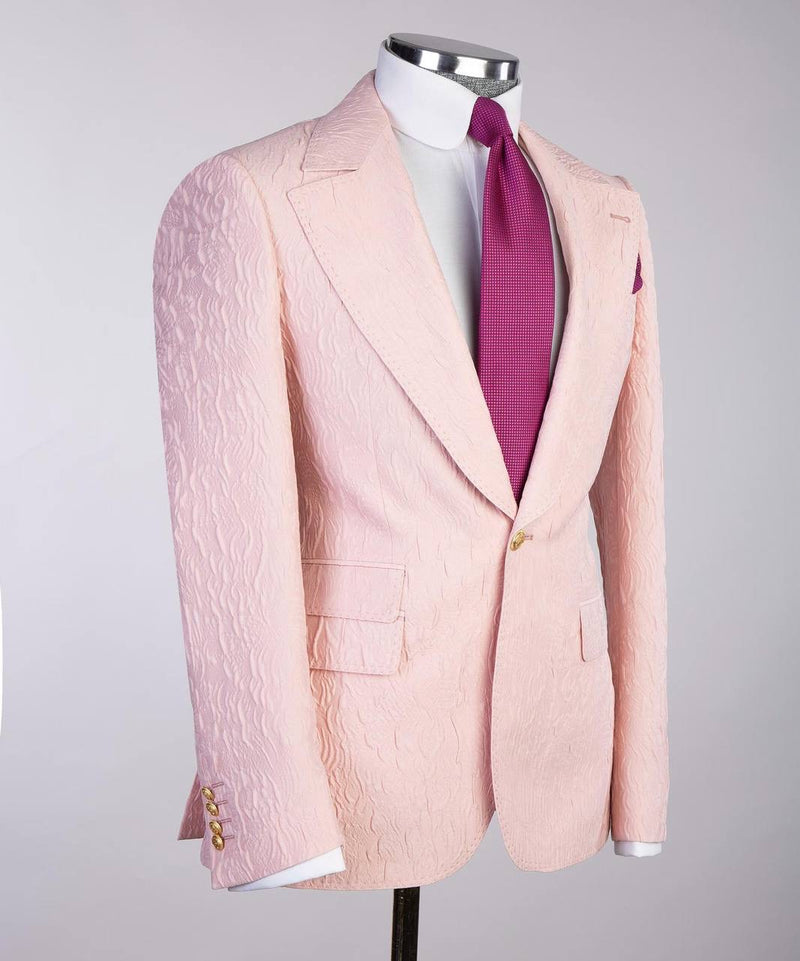 Men’s Pink Tuxedo Suit