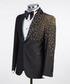 Men’s Golden Tuxedo Suit