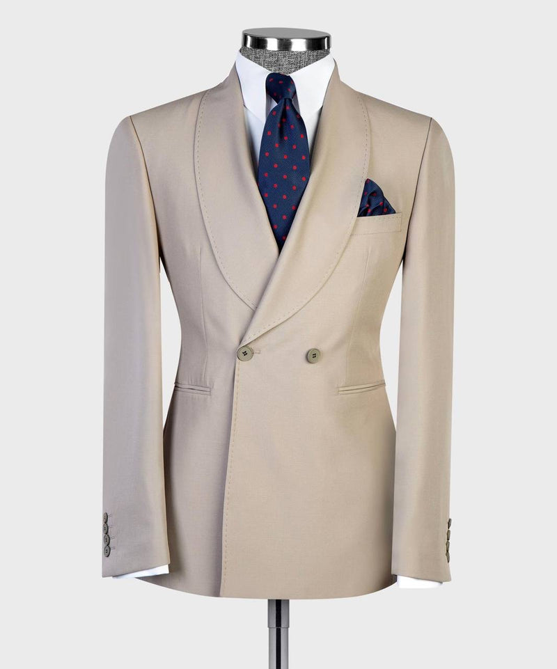 Men’s Shawl Double Breasted Suit