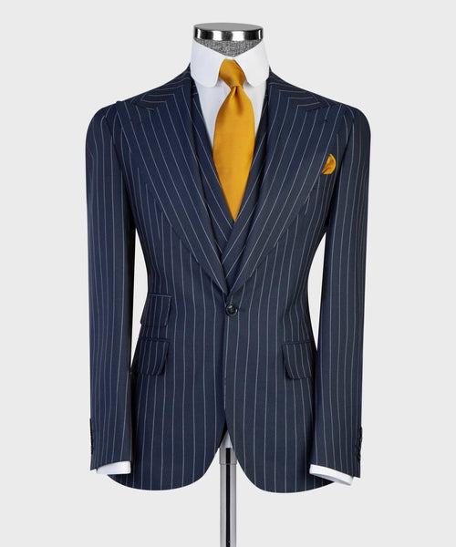 Men’s Three pieces Dango Striped Suit