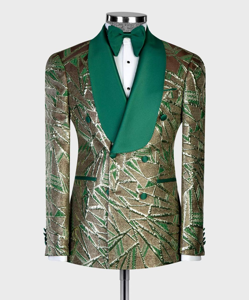 Men’s Flack Tuxedo Double Breasted Suit