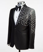 Men’s Diamond Stones Tuxedo Suit