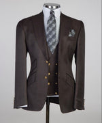 Men’s Brown Three pieces Suit