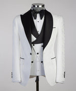 White Cambridge Tuxedo Suit