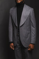 Men’s Gray Plaid Suit