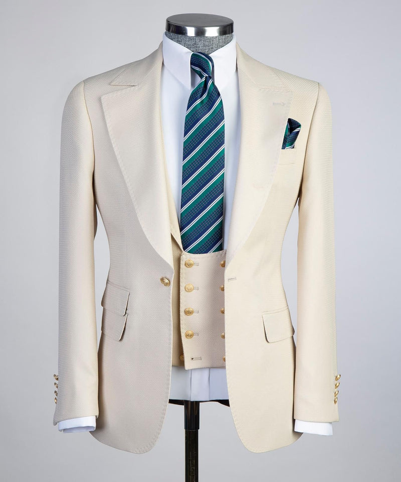 Winds Cream Men’s Suit