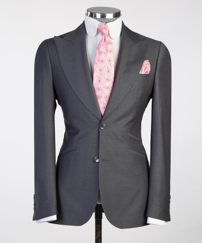 Men’s Dark Gray Royal Suit