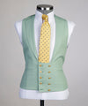 Winds Light Green Mens Suit