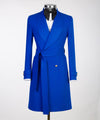 Men’s Blue Belted Coat