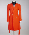 Men’s Mandarin Belted Coat