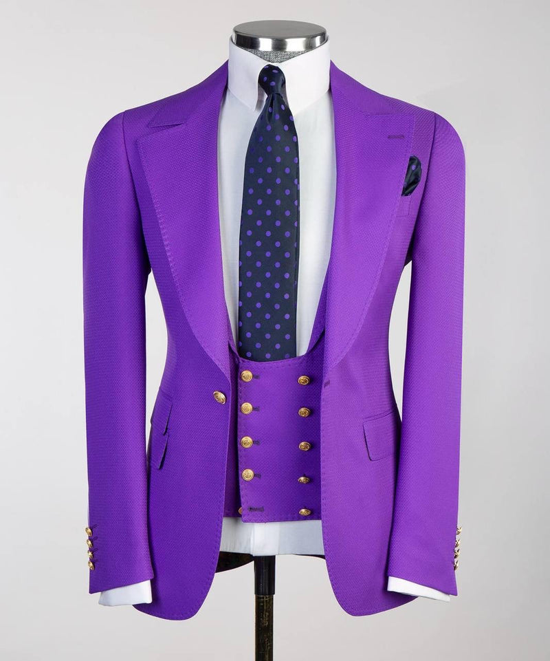 Wind Purple Men’s Suit