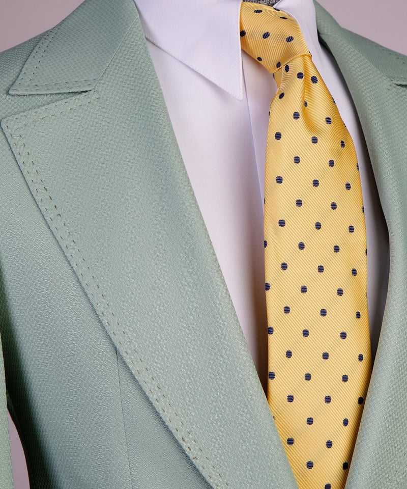 Winds Light Green Mens Suit