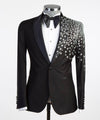 Men’s Diamond Stones Tuxedo Suit