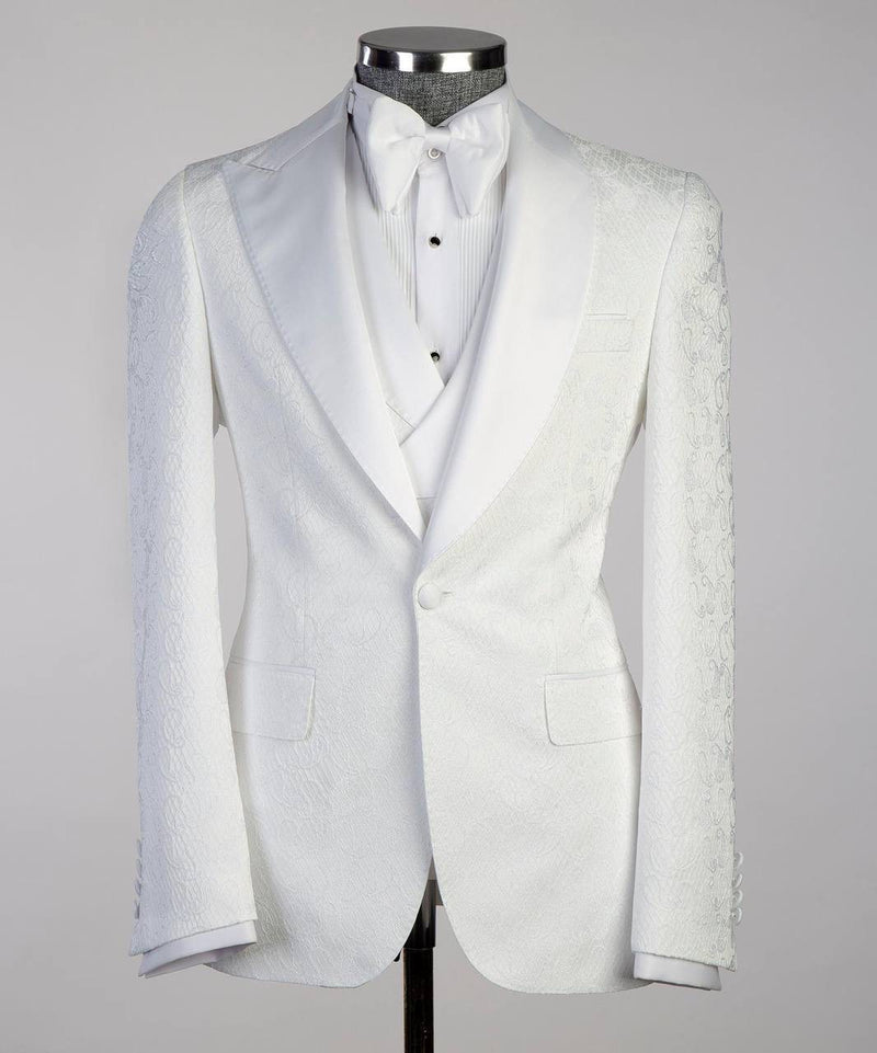 Whiten Cambridge Tuxedo Suit