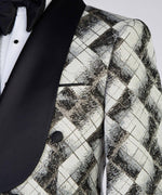 Men’s Tuxedo Flack Double Breasted Suit