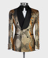 Men’s Flack Tuxedo Double Breasted Suit