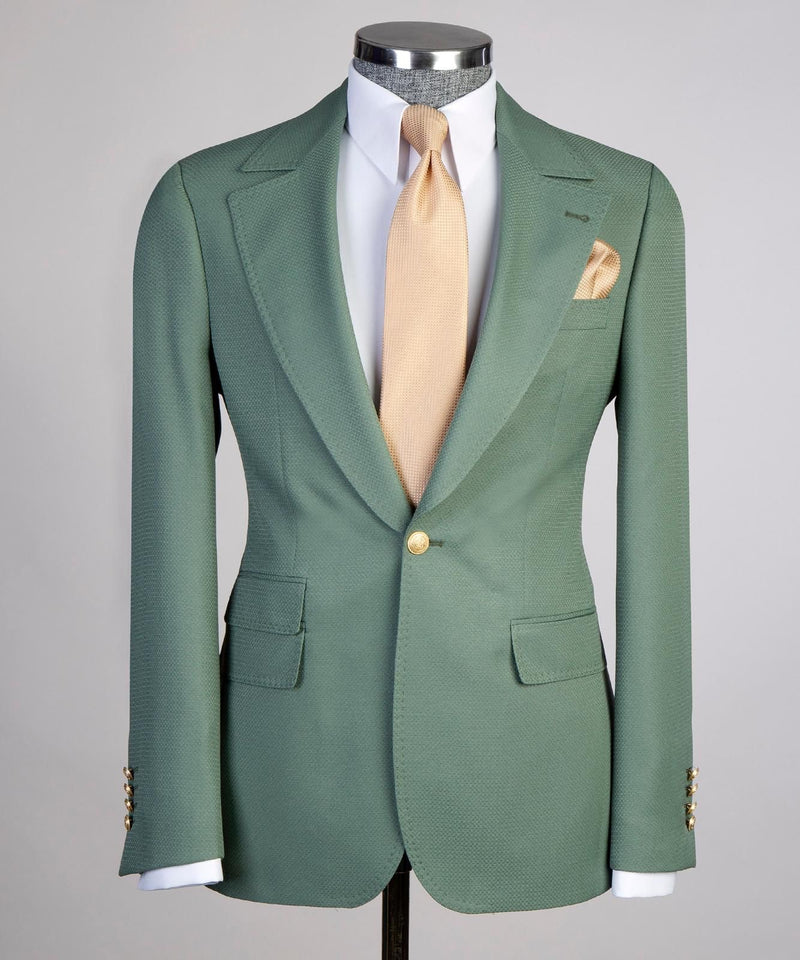 Winds Green Mens Suit