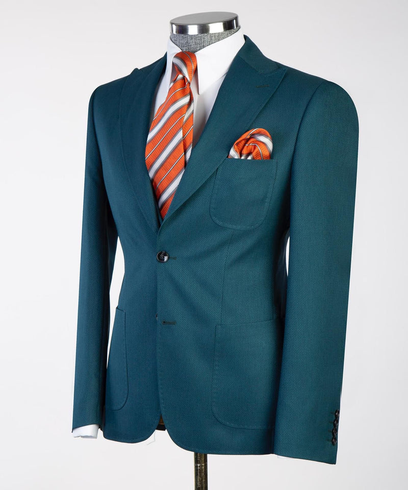 Men’s Green Business Suit