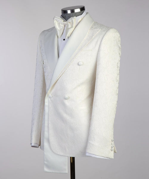 Men’s Cream Darnish Tuxedo Suit