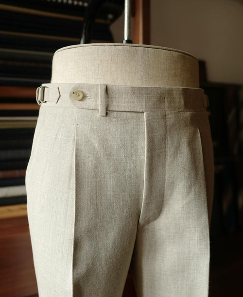 Men’s Single Pleat Trousers