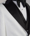 White Cambridge Tuxedo Suit