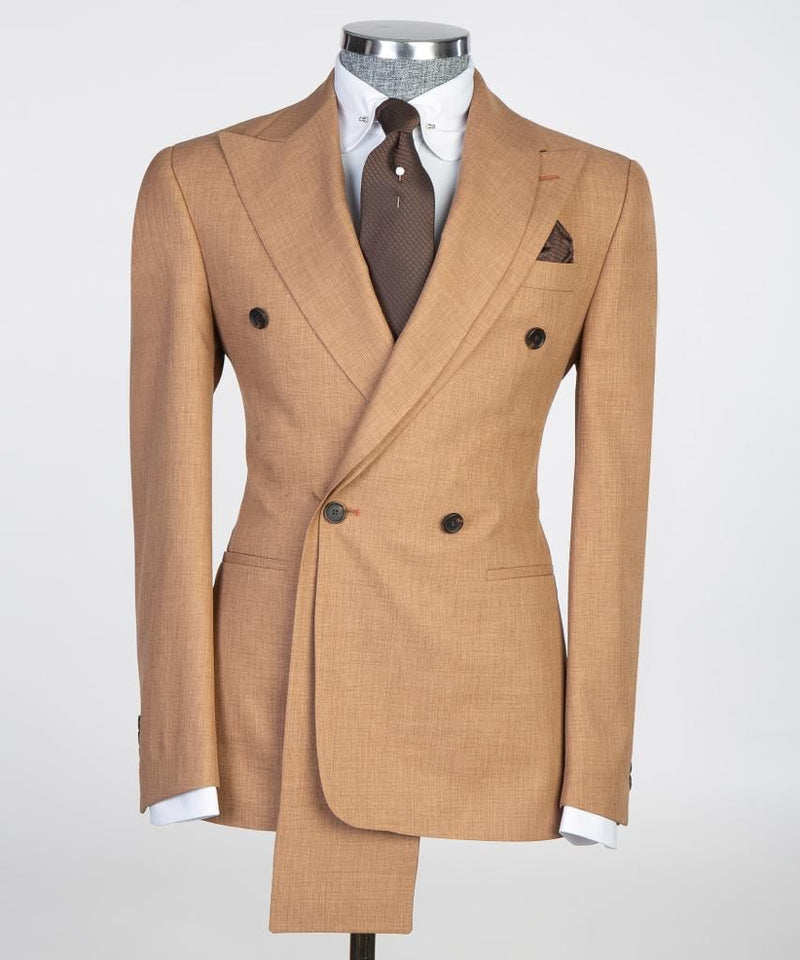 Men’s Plash Double Breasted Suit