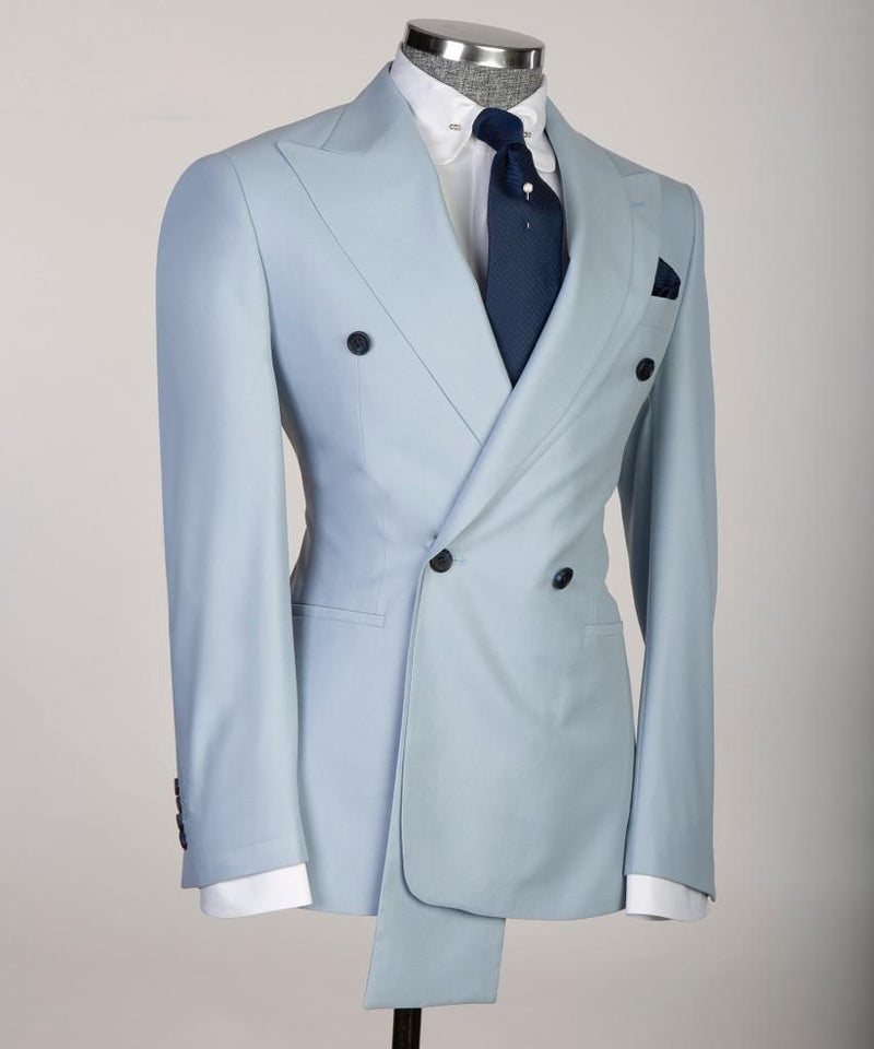 Men’s Plush Double Breasted Suit