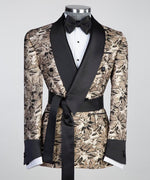 Tuxedo Belted Suit