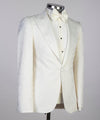 Men’s Three pieces Ivory Tuxedo Suit