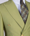 Men’s Green Double Breasted Suit