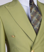 Men’s Green Double Breasted Suit