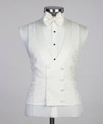 Men’s Three pieces Ivory Tuxedo Suit