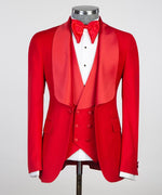 Men’s Red Tuxedo Suit