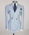 Men’s Plush Double Breasted Suit