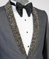 Men’s Gray Tuxedo Suit